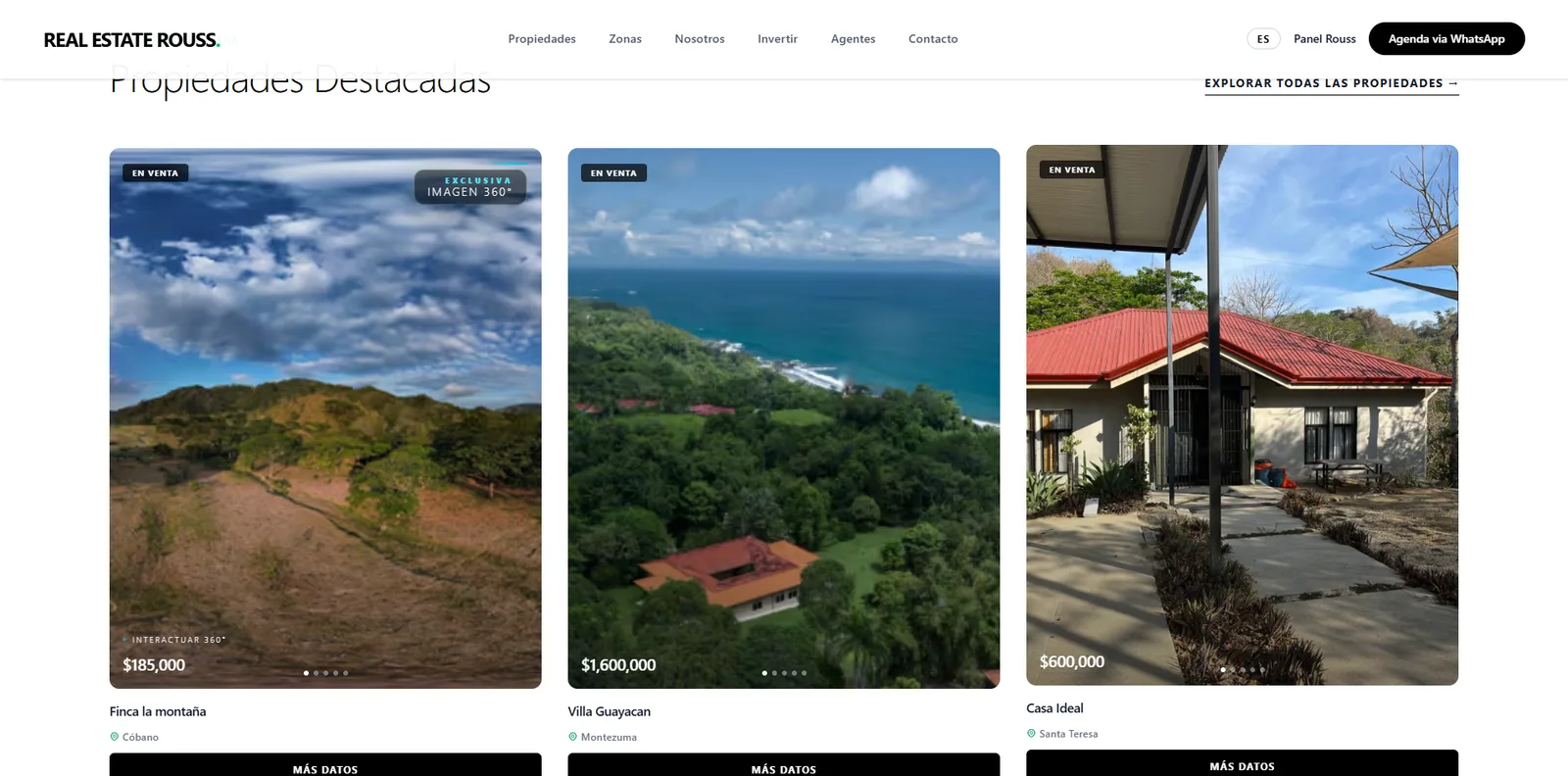 Real Estate Rouss — captura 3 de 5